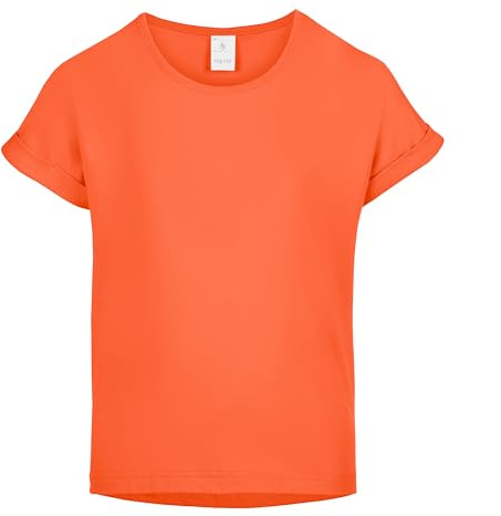 Merry Style Mädchen T-Shirt Orange 146-152 MS-468