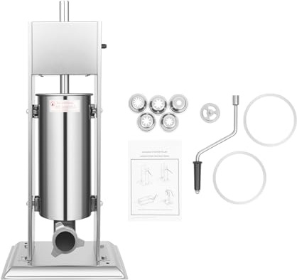 Maker Donut maskin rostfritt stål, 5 l kommersiell elektrisk Churro Maker-maskin restaurang + 4 munstycken, för bagerier, cafeterior, livsmedelsfabriker, dryckesmarknader, kaféer att ta med.
