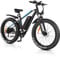 AOIHO Electric Bike, 26 Electric Mountain Bike, 4.0 Fat Tire Electric Bike with 48V Battery, 85NM 250W Motor, Range 100-120KM, 4 Riding Modes, Electric Bikes for Adults, E Bikes for Men Ladies