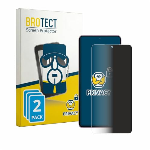BROTECT 2 Stück Anti-Spy Blickschutzfolie für Motorola Moto G Stylus 5G 2026 Screen Protector [Displayschutz-Folie, Sichtschutz, Blaulichtfilter]