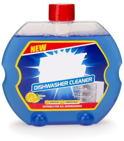 Dishwasher Cleaner, Easy-to-Use, Quick Application, Restore Washing Efficiency, Fast-Acting, Long-Lasting Performance, Ideal for Interior Surfaces, Spray Arms, Filters & Pipes, 250ml (Pack of 1)