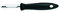 Fiskars Schäler mit rostfreier Stahlklinge für Obst und Gemüse, Kunststoff/Edelstahl, Klingenlänge: 6 cm, Schwarz/Silber, Essential, 1023786
