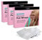 Mylee 100pcs Box Gel Nail Polish Remover Aluminium Foil Wraps with Pre-attached Lint-Free Cotton Pads for Fast & Gentle Gel Polish Removal (3x Boxes)