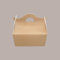 Lucgel Scatola Asporto Astuccio HAPPY MEAL in Carta Avana Biodegradabile e Compostabile 200x140H130mm - 25 pezzi -