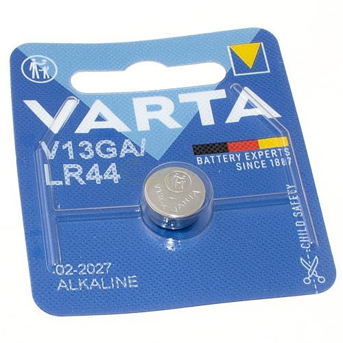 cellePhone Batterie Knopfzelle kompatibel mit Varta Electronics V13GA V13GA LR44 LR1154 - Type 4276-155 mAh - 10er Blister