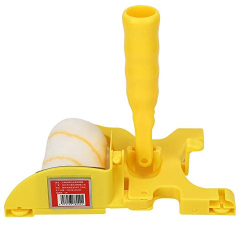 Marhynchus Paint Roller Edger Brush, Reihenbürsten Walzenbürsten Trimmen Farbseparation Home Room Wanddecke Safe Tool mit Allrad