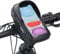 GADISTA® France, Sacoche Velo, Sacoche Guidon Velo étanche pour Smartphone sous 6,5 Pouces. Support Telephone Velo Universel avec écran Tactile et Espace de Rangement. Cadeau Homme Femme noêl