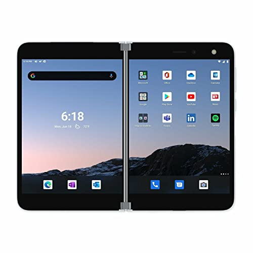 2020 Microsoft Surface Duo 128GB - Glacier (Renewed)