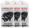 3 Catene per Motosega Rotatech da 40 cm - Passo 3/8, Calibro 1,3 cm, 57 Maglie - Compatibili con Black & Decker, Bosch, Titan, Worx, Ryobi - Ideali per Motoseghe a Benzina, Elettriche e a Batteria
