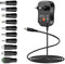 Zolt Universal AC zu DC 3V 4.5V 5V 6V 7.5V 9V 12V 2A Netzteil mit 5V 2A USB Port und 10 DC Steckern für Home Electronics, 2000mA Max.