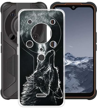 HGJTF Hülle für AGM Glory G1 Pro (6.53), Ultra Dünn Transparent Weiche TPU Schutzhülle Case, Stoßfest Anti-Kratzer Bumper Handyhülle Cover für AGM Glory G1 Pro - WMA28