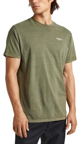 Pepe Jeans Herren Jacko Mantel, Grün (Military Green), M