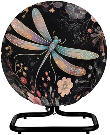 Upetstory Industrial Fan Cover Waterproof Floor Fan Covers Dustproof Floor Fan Cover for 16 18 20 Inch High Velocity Drum Fan Covers Sleeve Storage Pouch Dragonfly Pattern