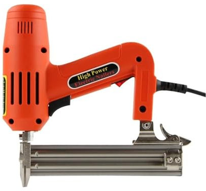 Pistola de clavos eléctrica portátil Pistola De Clavos Eléctrica, Grapadora Recta De 1800W, Longitud De 10-30mm, For Decoración Del Hogar, Operación De Embalaje De Madera para marcos, carpintería, car