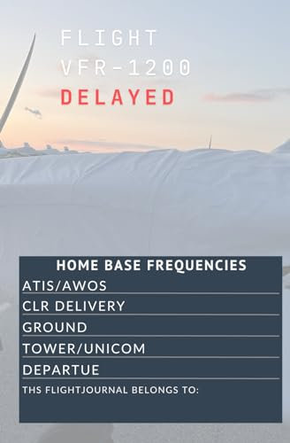 VFR Flight Journal: VFR Notepad for Pilot Knee Board