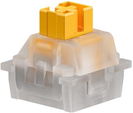 Glorious Gaming Panda Silent Switches (Lubed Tactile Switches) - 36x Switches for PC Gaming, Magnetic Switches for HE Hotswappable Mechanical Keyboards