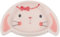 OKUMEYR Cuenco De Cerámica Con Forma De Condimento Plato Para Servir Dividido Cuenco Para Salsa Platos Kawaii Adecuados Para El Hogar Y El Restaurante