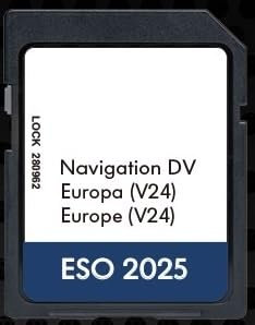 Generisch Kartenaktualisierung (GPS Navigation) - Europa - v24 ESO 2025 - kompatibel mit Discovery Pro (MIB2 HIGH)