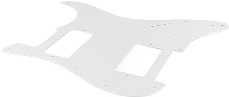 E -Gitarren -Pickguard Aluminium Oy 2 Scratch Plate Stylish Bronze H für Thetic und Ion (SILVER)