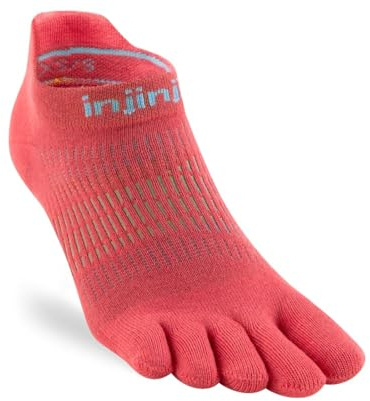 Injinji Zehen-Laufsocken für Damen, leicht, Nicht auftragend