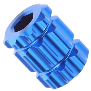 HEMOTON Extractor de Cubierta de Bielas para Bicicleta Herramienta de Desmontaje de Manivelas de Aluminio Práctico Removedor de Crank para de Bicicletas para Ciclistas y Entusiastas del