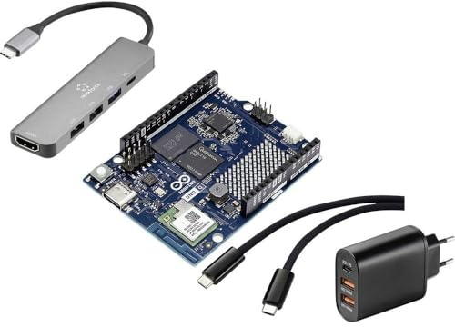 TRU COMPONENTS Fiore Arduino UNO Q Set (4 GB / 32 GB eMMC) 4 x 2.0 GHz inkl. Netzteil