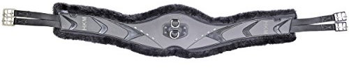HKM Anatomic Teddy Sattelgurte schwarz 110