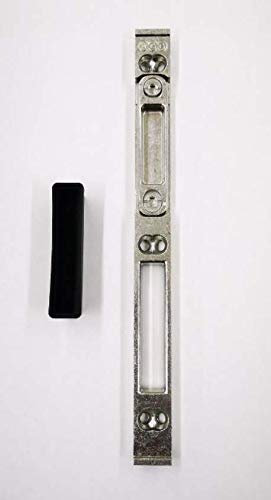 effedielle® Réunion de contreplaque AGB pour serrures multi-points à encastrer, mesure encastrée 208, longueur totale 211 mm, largeur 18 mm, profondeur 8,5 mm