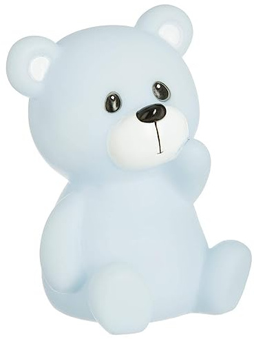 Atmosphera - Veilleuse enfant Ourson - H14 cm - Bleu