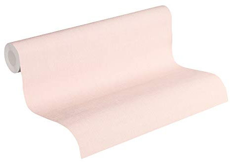 Livingwalls 369252 Metropolitan Stories Tapete Uni Vliestapete Rosa 10,05 m x 0,53 m