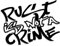 Decus Rust is NOT A Crime L 2367 (schwarz) // Sticker OEM JDM Style Aufkleber
