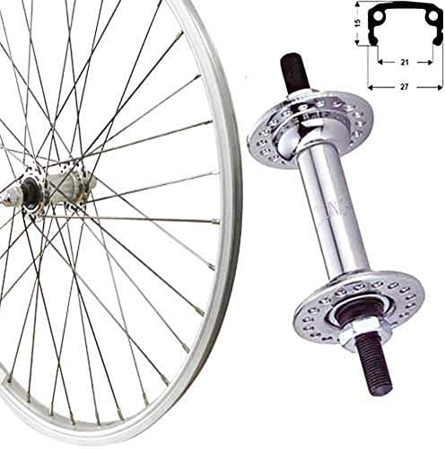 LXS Vorderrad 18 Kasten-Alu, Stahlnabe Felge Laufrad Fahrrad Front Wheel Silber