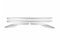 Baguette de porte latérale, baguettes de porte, baguette de protection de porte, compatible avec Toyota C-HR 2016-2024, chrome, 4x