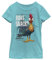 Disney Pixar Mädchen Moana Boat Snack T-shirt T-Shirt, Tahiti Blue, XS