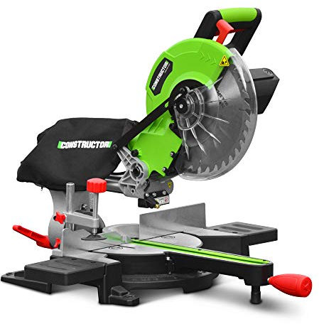 Scie à onglets radiale 1800W - Lame 254mm 36 dents - Constructor