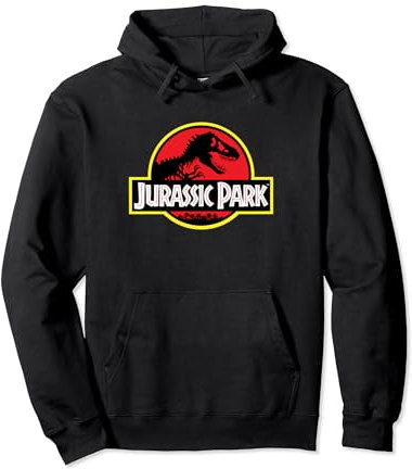 Jurassic Park Classic Logo V2 Pullover Hoodie