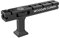 Wooden Camera Top Handle for 3/8-16 Mounting Point, Lightweight Metal Top Handle with Ergonomic Design, Removable Safety Pins