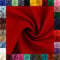 Swafing Heide Baumwollstoff Webware Uni Coupon (rot, 2m) - 36