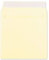 125 Quadratische Brief-Umschläge Vanille (Creme) - 15,5 x 15,5 cm - 120 g/m² Haftklebung stabile Kuverts ohne Fenster - von Ihrem Glüxx-Agent