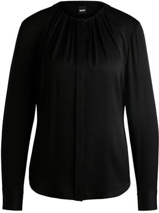 BOSS Damen Bluse Banorah Schwarz 42