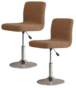 Stretch Barhocker Stuhlhussen Bezüge Barstuhlbezug mit Rückenlehne 2/4/6 Stück Hussen für Barhocker Waschbarer Bar Stuhl-Abdeckung Passend,für Café Schemel Hohe Barhocker Stuhl Bezüge (Color : #6, S