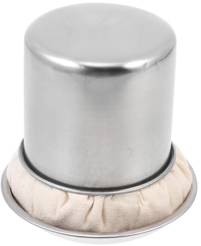 Healeved Pinceau Cuisine En Acier Inoxydable - Brosse à Huile Pour CrêPes, Barbecue, Petit-DéJeuner, Outil De Cuisson Avec Plateau, Argent, 1 Ensemble 2pcs