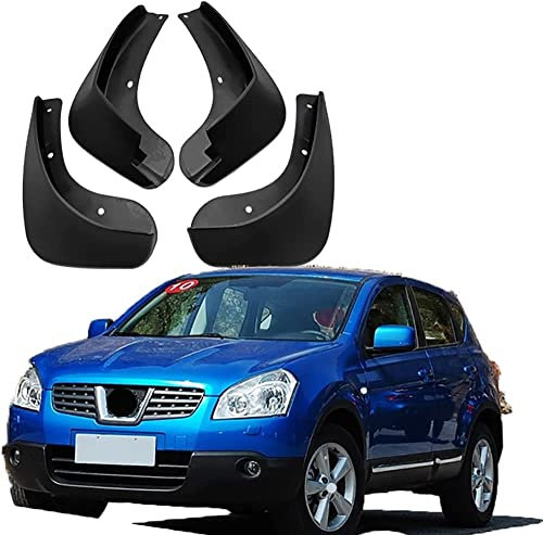 HOLIV Auto Schmutzfänger,Für Nissan Qashqai J10 2007 2008 2009 2010 2011 2012 2013, Auto Schmutzfänger Auto Spritzschutz Kotflügel Kotflügel vorne hinten Kotflügel
