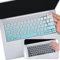 2PCS Keyboard Cover Skin for HP EliteBook 830 835 840 845 1040 G9 G10 13.3 & 14 inch 2025-2022, HP EliteBook 14 inch Keyboard Protector(Not fit 840 845 1040 G8 G7 G6 G5 G4 G3),Gradual Mint+Clear