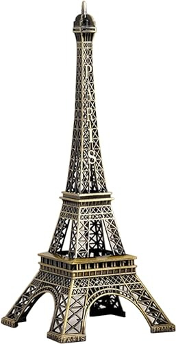 Konrunppy Eiffelturm Modell, Metall Eiffelturm Kunsthandwerk Heimdekorationen (Height 8cm)