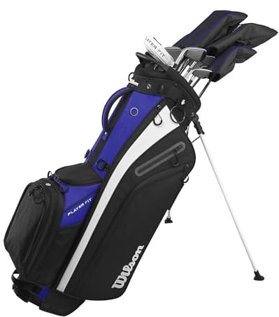 Wilson PlayerFit™ Complete Golf Set with Carry Bag - Men's Right Hand, Stiff, Steel