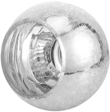 Zerodeko Disco Ball Plant Pots Round Planter Mirrored Planters Flower Bucket Decorations for Home Small Flower Vase Home Decoration Centerpiece Vase Flower Pot Succulents Glass