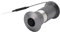 Telecamera Spioncino per Porta, Telecamera HD per Foro per Porta con Comunicazione Bidirezionale, Telecamera per Spioncino WiFi per Controllo APP TUYA, 170 Gradi (GRAY)