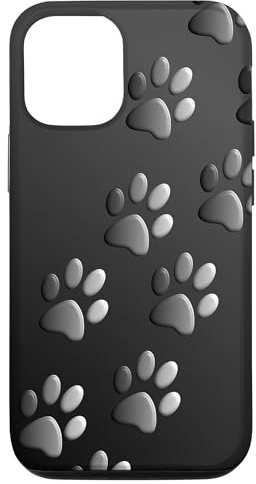 Pfoten von Hund oder Katze edel für Tierliebhaber Hülle für iPhone 12/12 Pro