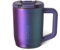 BrüMate Müv - 15oz 100% Leak Proof Insulated Coffee Mug with Handle & Lid - Stainless Steel Coffee Travel Mug - Double Walled Coffee Cup (Dark Aura)